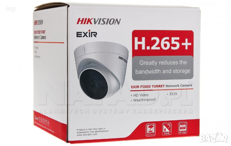 IP камера Hikvision ds-2cd1343G0E-I 2.8mm, снимка 1