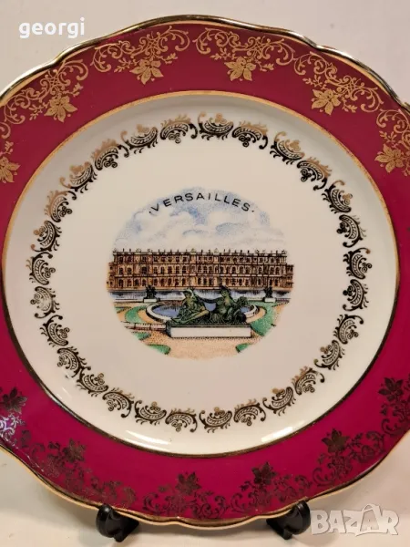 декоративна порцеланова чиния дворец Версай Limoges  8/1, снимка 1