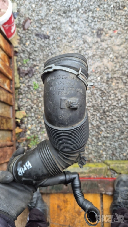 Въздъуховод въздушен филтър 3C0 129 654 P VW пасат Б6 pasat passat B6 2.0TDI 170 BMR, снимка 1