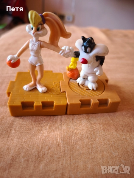 Space jam фигури, Лола Бъни , Силвестър и Туити, снимка 1