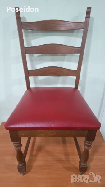 Комплект от 6 стола, бук, снимка 1