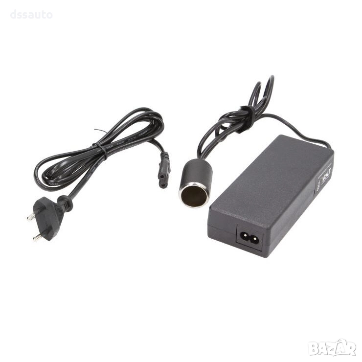 Универсално захранване 220V към автомобилна запалка 12V 80W, снимка 1