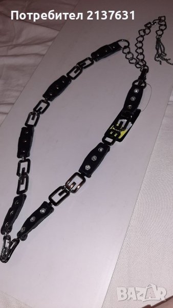 НОВ ! ДАМСКИ  КОЛАН - Кожа и метал, снимка 1