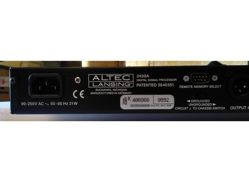 ジャンク ALTEC DIGITAL SIGNAL PROCESSOR 2400A 音響機器 オーディオ機器 M3855701 1979: Single Chip Digital Signal Processor Introduced | The