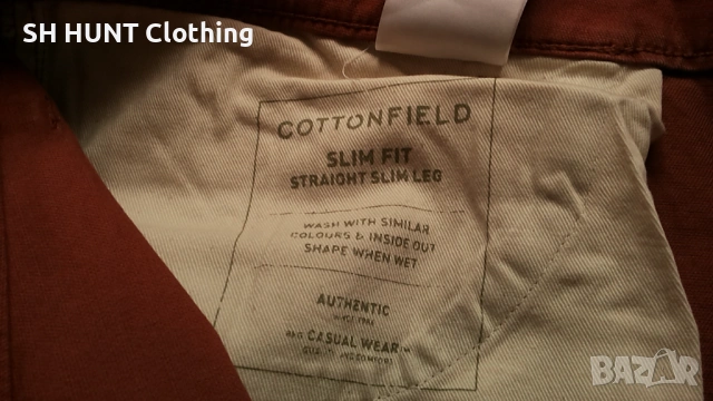 COTONFIELD Mens Trouser размер 38 / 32 мъжки панталон 13-21, снимка 7 - Панталони - 53295975