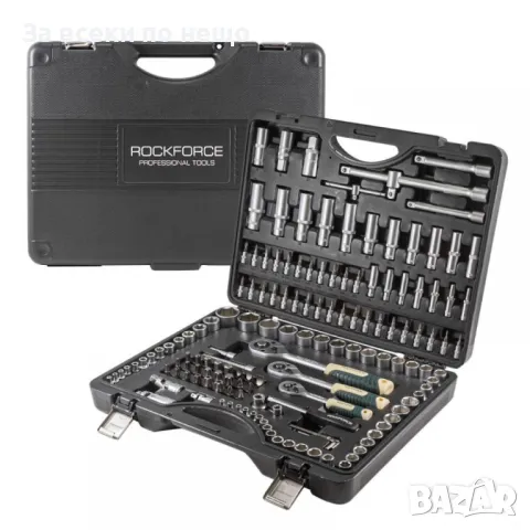 Гедоре 150 части 1/2'', 1/4'' и 3/8'' RockForce