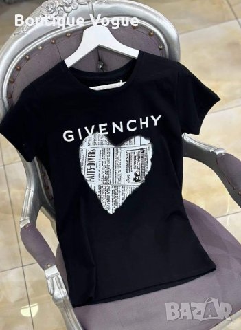 Дамска тениска Givenchy Реплика ААА+, снимка 1 - Тениски - 43792980