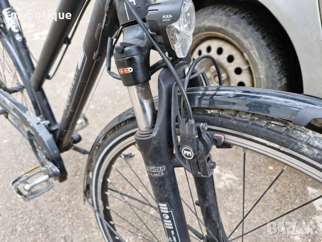 Дамски планински бегач GUDEREIT 28"  алуминиев, снимка 4 - Велосипеди - 53305089