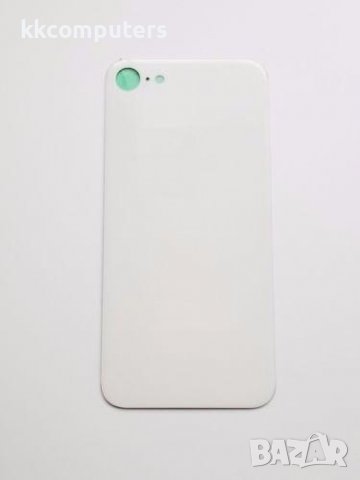 Капак батерия / Задно стъкло (BIG HOLE) за iPhone 8G 4.7 / Бял Баркод : 482362