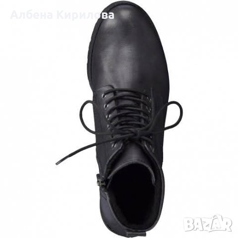 Нови немски боти , Marco Tozzi, 39,40,41 н-р, сиви, снимка 4 - Дамски боти - 35039293