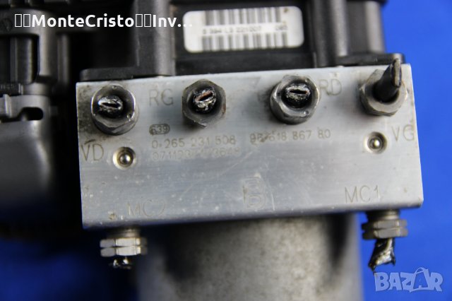 ABS модул Peugeot 307 / 0 265 231 508 / 0 265 800 406 / 0265231508 / 0265800406, снимка 5 - Части - 35605407