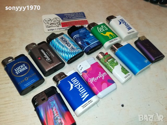 ROTHMANS LUCKY STRIKE И ДР ЗАПАЛКИ 1001240912, снимка 2 - Колекции - 43739547