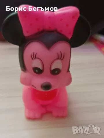  Гумена ретро играчка /Rubber Baby Minnie Mouse , снимка 1
