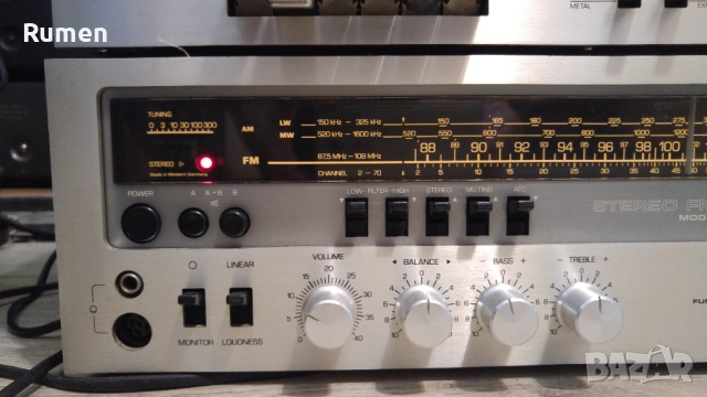 TELEFUNKEN TR 300 + TC 450 M, снимка 2 - Ресийвъри, усилватели, смесителни пултове - 52380029