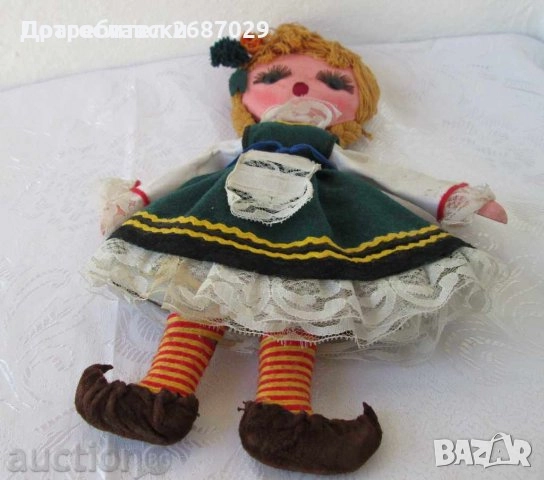 Пинокио на пружина, голяма 50 см Парцалена кукла,  с национална носия за стена, казак мускетар, снимка 13 - Декорация за дома - 28881400