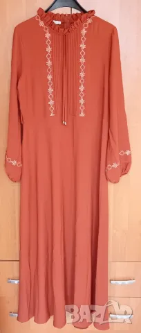 Дълга рокля бохо стил, снимка 2 - Рокли - 47521336