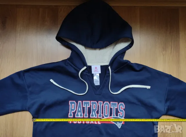 NFL / New England Patriots - суичър с каулка, снимка 10 - Суичъри - 49698780