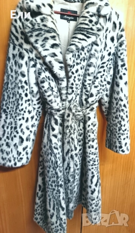 Палто леопардов принт