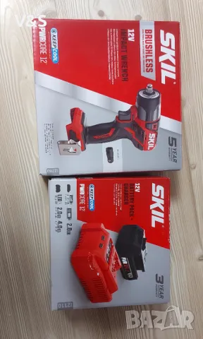 Ударен акумулаторен винтоверт SKIL SD1E228001, 12 V, Безчетков мотор, Компактен 2500 об./мин., 140 N, снимка 9 - Винтоверти - 48225760