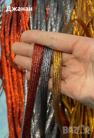 Блестящи връзки за обувки/маратонки, снимка 3 - Други - 43024942