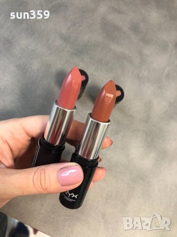 Кремообразни червила NYX със сатенен завършек