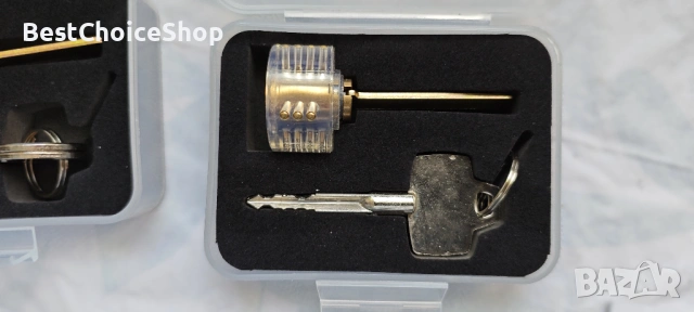 26 части Lock Pick Set – комплект за обучение и практика- шперцове, снимка 7 - Други инструменти - 53399611