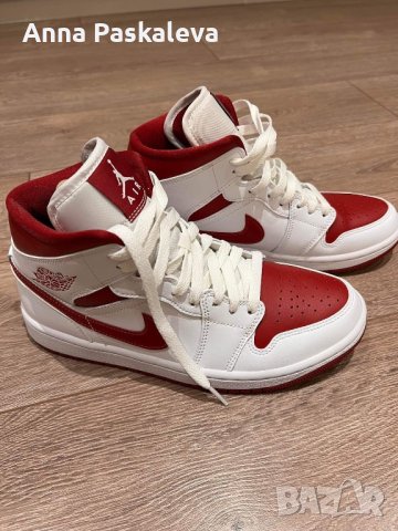 Air Jordan 1 Mid, снимка 7 - Кецове - 43742441