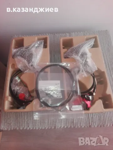 Продавам команди Sram Rival 2x11 double tap flatmount, снимка 8 - Части за велосипеди - 50083867