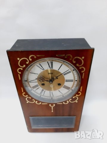 Полски стенен часовник Predom Metron, снимка 3 - Антикварни и старинни предмети - 43550494