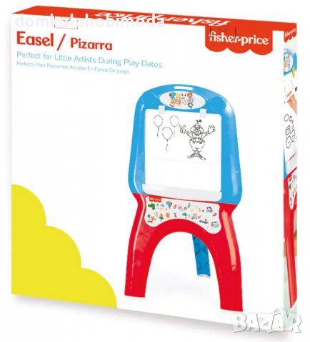 Детска дъска за рисуване FISHER PRICE, 104x61x60см, снимка 3 - Образователни игри - 39959876