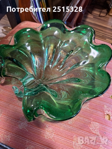 голяма масивна купа мурано, снимка 2 - Антикварни и старинни предмети - 52875390