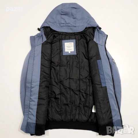 TOM TAILOR Оригинално Мъжко Зимно Яке с Качулка S-M, снимка 10 - Якета - 53607094