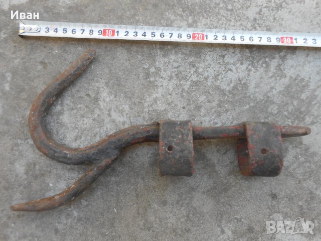 Пожарникарска кука, снимка 2 - Антикварни и старинни предмети - 28459220