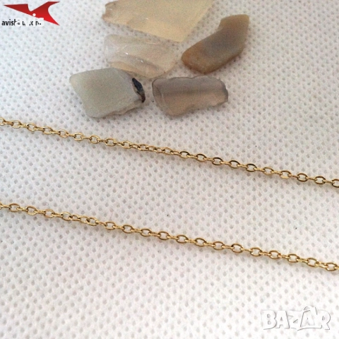 Колие с 14К златно покритие 274096, снимка 2 - Колиета, медальони, синджири - 52871950