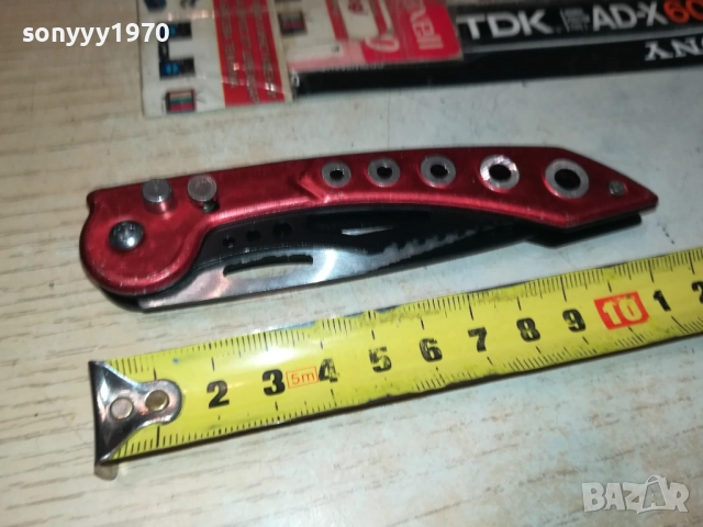 АВТОМАТИЧНА НОЖКА-ЧЕРВЕНА 0509251312, снимка 11 - Ножове - 51615047