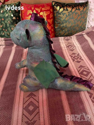 Голям плюшен пъстър Дино, снимка 3 - Плюшени играчки - 43439110