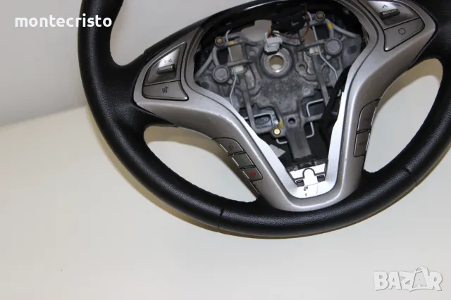 👌Безупречен Кожен волан Hyundai ix20 (2010-2015г.) мултифункционален Хюндай IX 20, снимка 16 - Части - 49900073