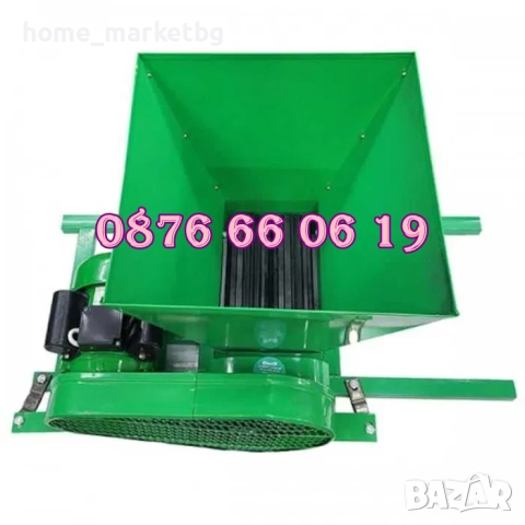 Електрическа гроздомелачка 750W, 240-440 кг/час, 30 литра, снимка 3 - Други - 51803832