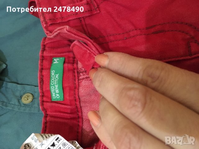 Детски дънки,,Benetton”, снимка 2 - Детски панталони и дънки - 27489504