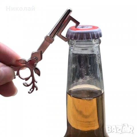 Отварачка за бира във форма на ключ благороден елен