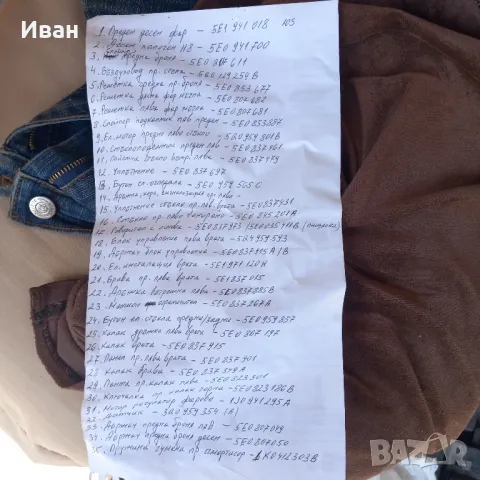 Части за Октавия 3, снимка 3 - Части - 50164453