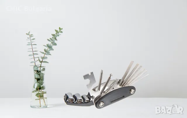 ПРОМО: Мултифункционален джобен инструмет, инструмент за велосипед, 1+1 БЕЗПЛАТНО