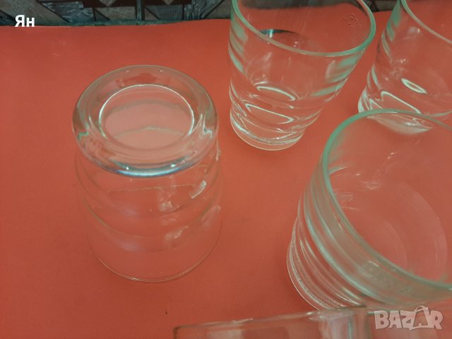 Комплект Чаши от Дебело стъкло от Соца-Нови-0.250л-6бр , снимка 5 - Чаши - 43674386