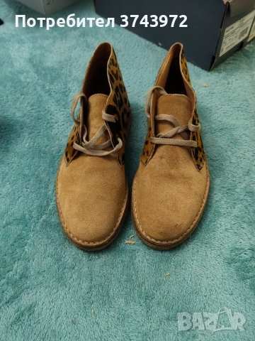 Дамски обувки от сестествен велур и естествен косъм, снимка 2 - Дамски ежедневни обувки - 52629376