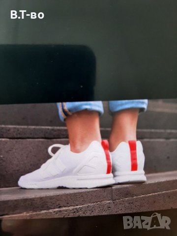 Adidas бели маратонки, снимка 2 - Маратонки - 34328008