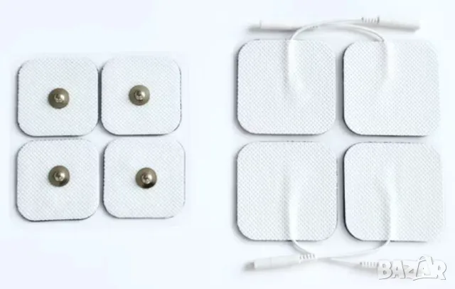 2 варианта Гел лепенки Пластири Електроди за електростимулатор EMS - TENS - MASSAGE