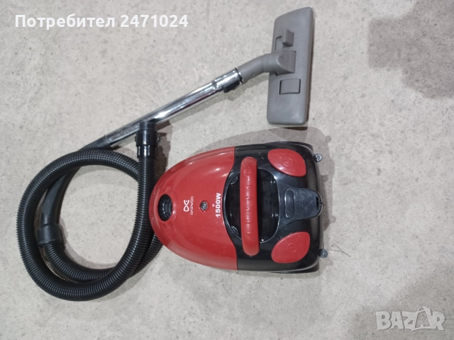Прахосмукачка ДЕУ1500 вата, снимка 3 - Прахосмукачки - 52577454