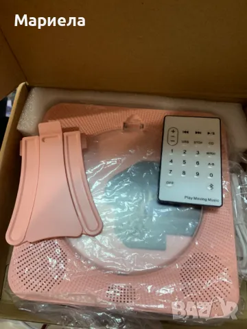 CD плейър с високоговорител/ Bluetooth / USB / Акумулаторен CD Плейър, снимка 15 - Други - 49389613