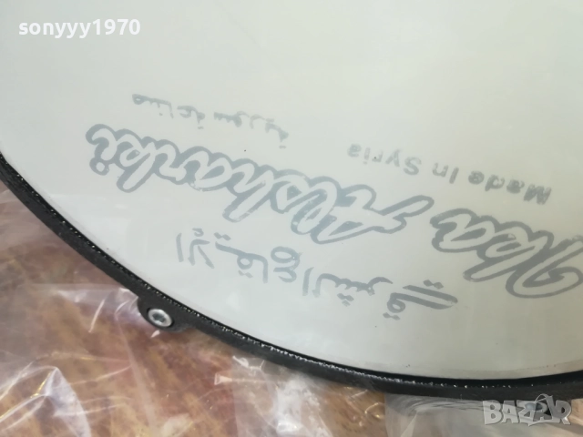 ГОЛЯМА ТАРАМБУКА С БОЛТОВЕ-СИВА ПЕРЛА ОТ СИРИЯ 2108251924, снимка 8 - Ударни инструменти - 51446055