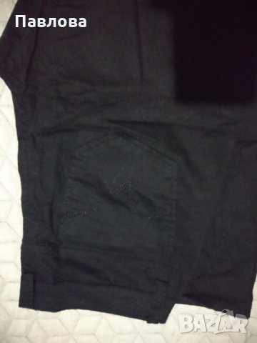 Летен, черен панталон ХL., снимка 5 - Панталони - 32290381